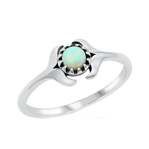 Mermaid on sale opal ring